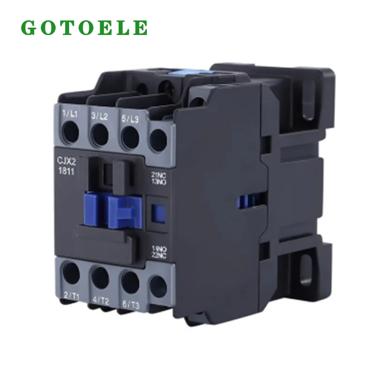 Contactor de CA de 3 polos CJX2-1811 18A