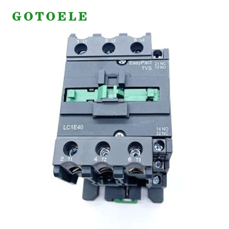 Contactor de CA LC1-E4011 18.5KW 30HP