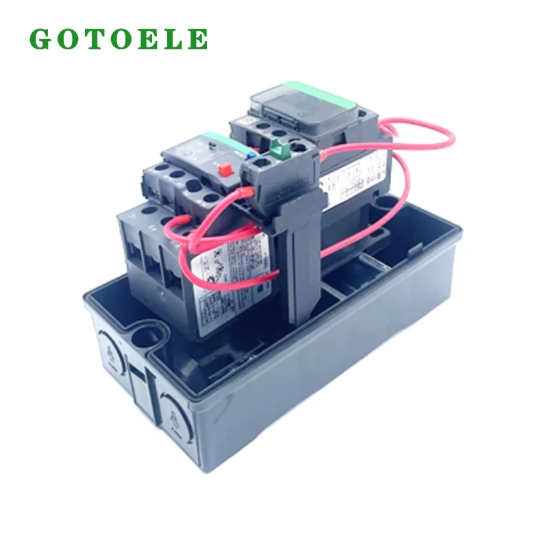 Arrancador de motor magnético LE1-D09 4KW 5.5HP 20A 3P 1NO+1NC
